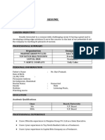 Manish Bhati CV