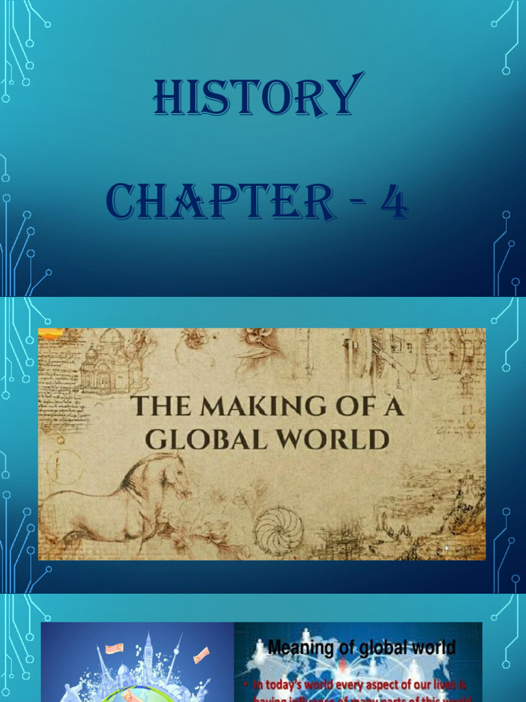 The making of the global world pdf trade europe