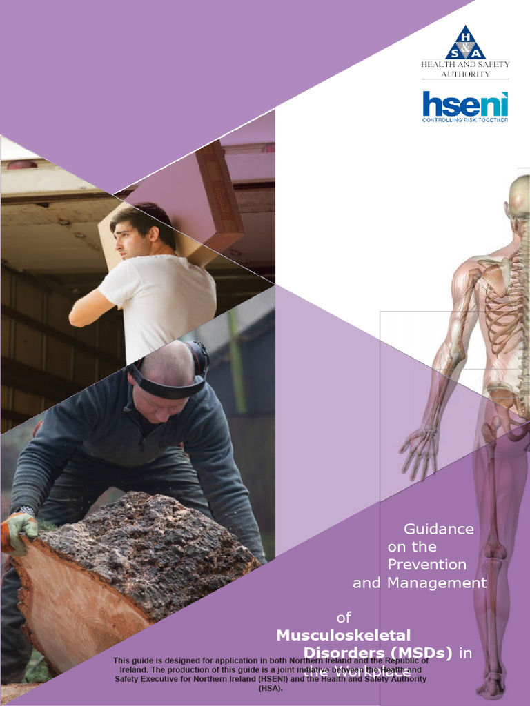 Managing Musculoskeletal Disorders at Work | PDF | Occupational Safety ...