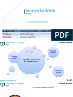 I Processi Cognitivi BERNARDI