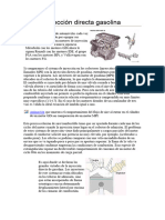 Inyección Directa Gasolina