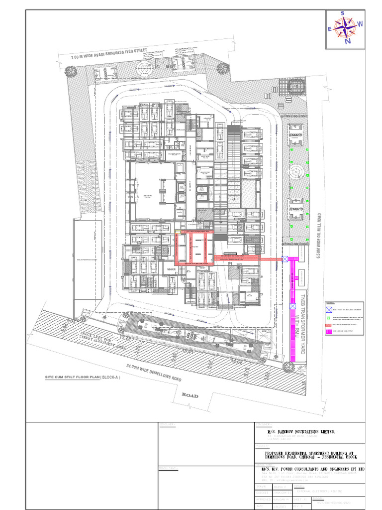 EXTERNAL ELECTRICAL ROUTING (1) (1) - Model | PDF | Buildings And ...
