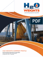 H2O Weights Company Profile 2023