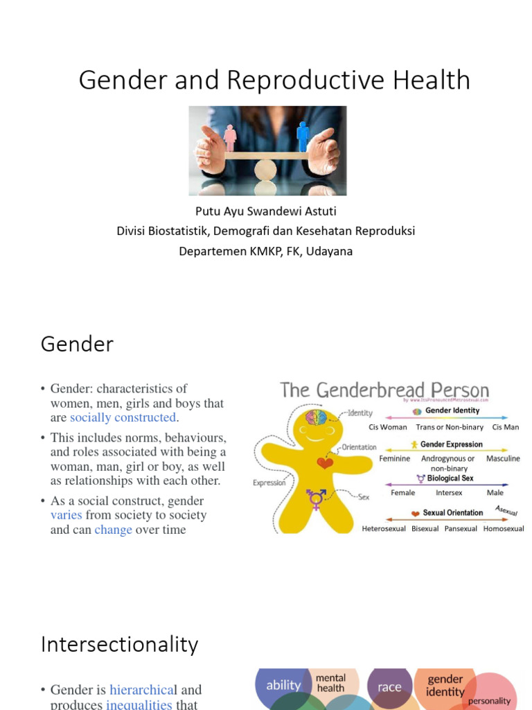Gender and Reproductive Health Insights | PDF | Gender | Gender Studies