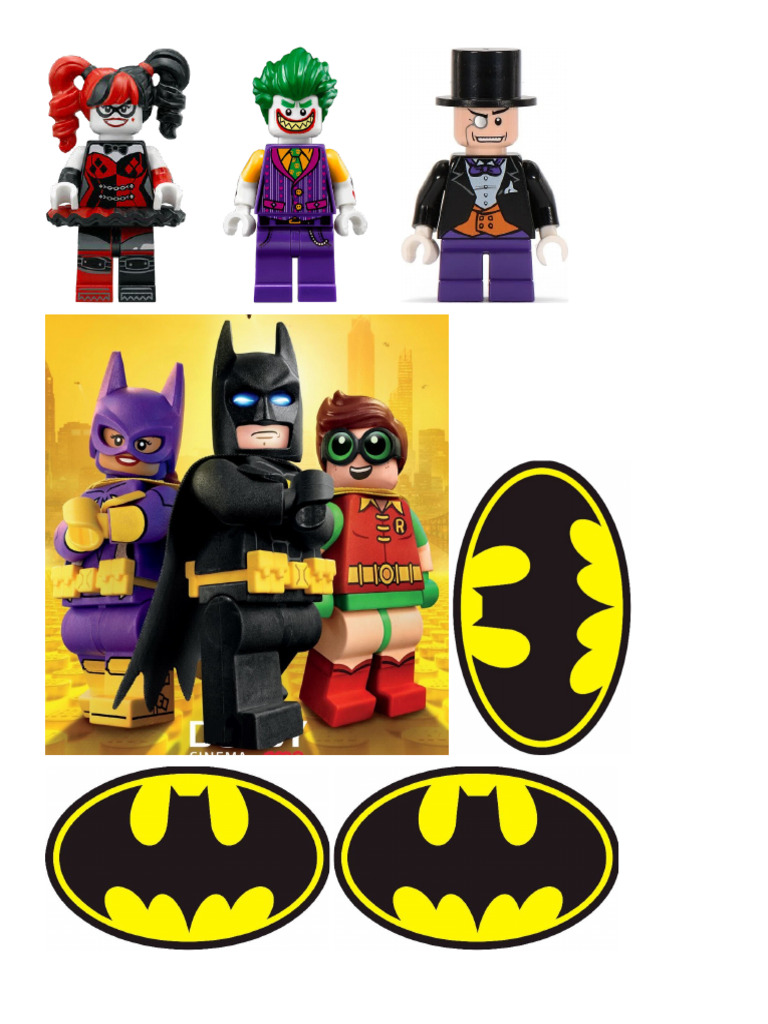 Toppers Batman Lego | PDF