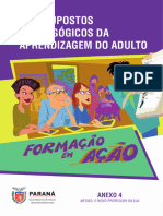 Pressupostos Andragógicos Da Aprendizagem Do Adulto