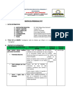 Sesion de Aprendizaje 07-CT 3