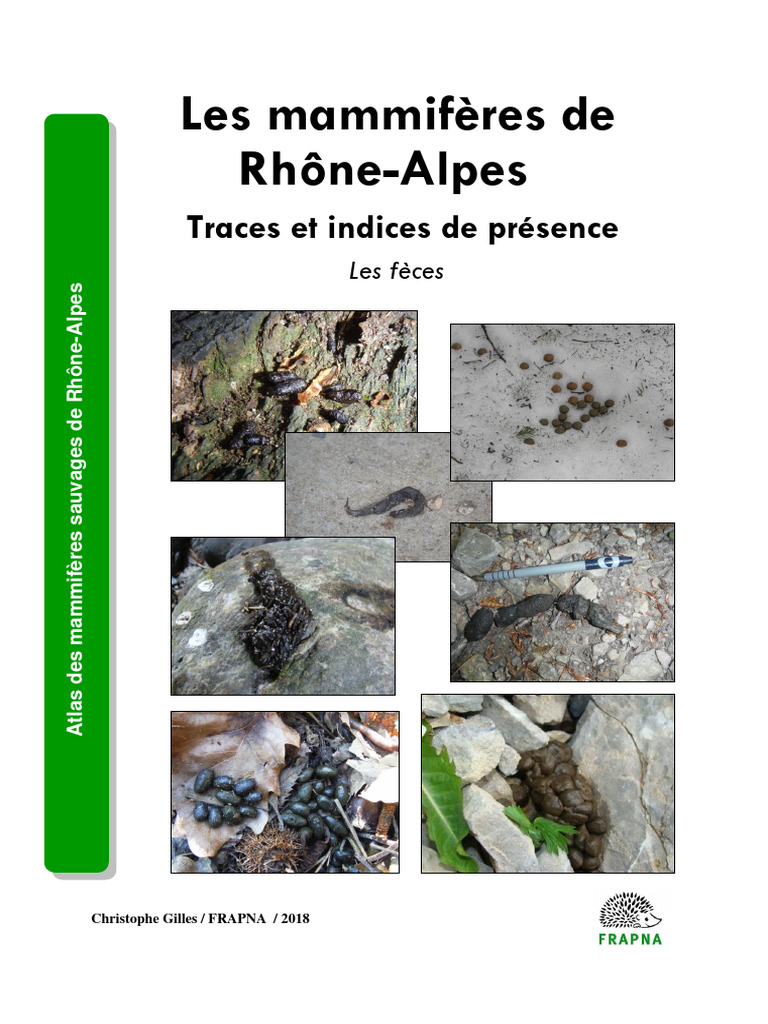 Fèces des mammifères en RhôneAlpes PDF Maison et jardin — free download