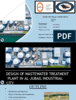 Design of Wastewater Treatment Plant 