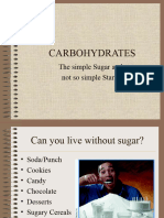 S4 O1 Carbohydrates