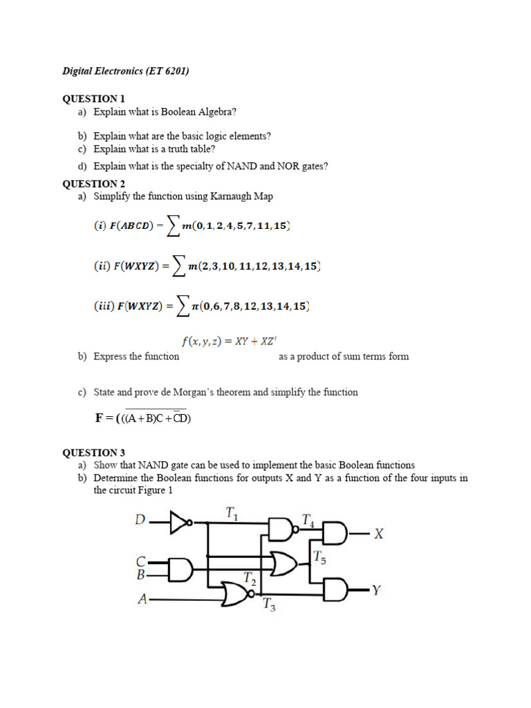 Electronics Quiz PDF