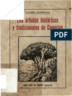 Los Árboles Históricos y Tradicionales de Canarias LeoncioRguez SCTF MDC - Ulpgc .Es Canarias 1946 438 Páginas.