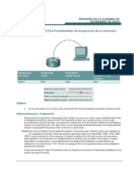 Procedimientos de Recuperación de La Contraseña