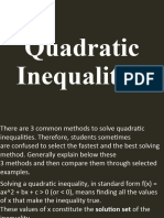 G9 - Math - Q1 - Week 5 - Solves Quadratic Inequalities