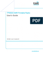 TP9500 DMR Portable Radio: User's Guide