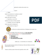 Repaso Ciencias Celula