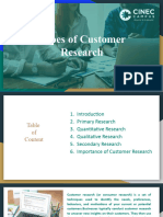 Branding Assesment 03 - Customer Research - Group 01