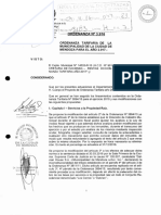 Ordenanza #3916-Tarifaria