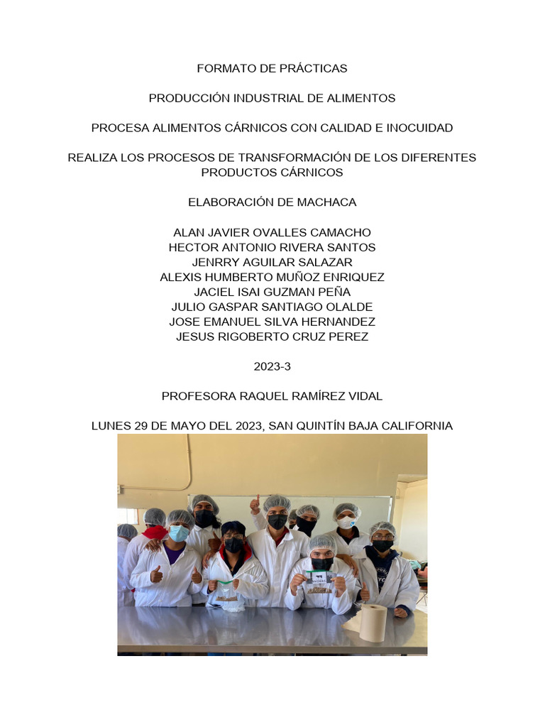 MACHACA | PDF