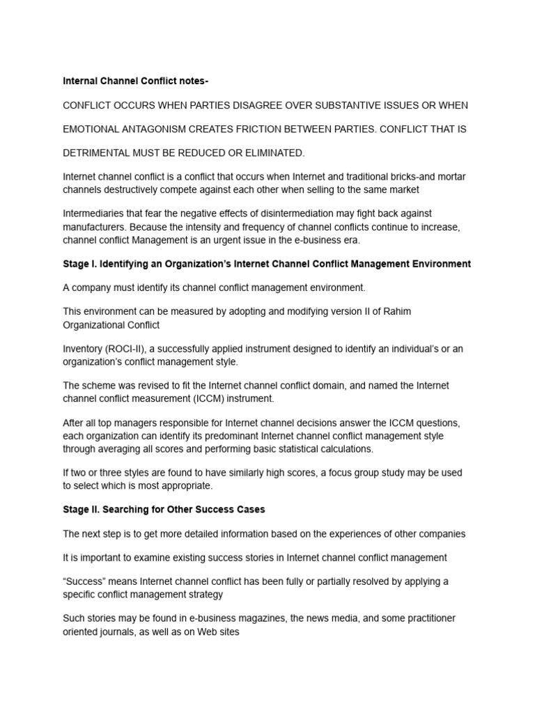 Channel Management PDF Market Segmentation Strategic Management