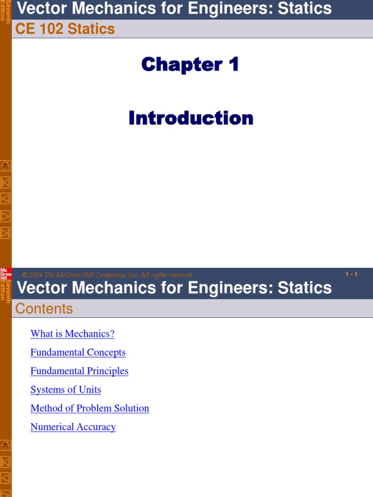 Ce 102 Statics: © 2004 The Mcgraw-Hill Companies, Inc. All Rights ...