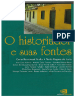 O Historiador e Suas Fontes (Carla Bassanezi Pinsky Etc.)