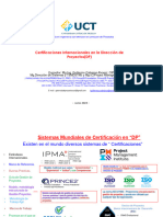 Certificaciones Mundiales de La Certificacion de Proyectos PDF