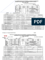 TT For 2023-24 I Sem IV B-Tech