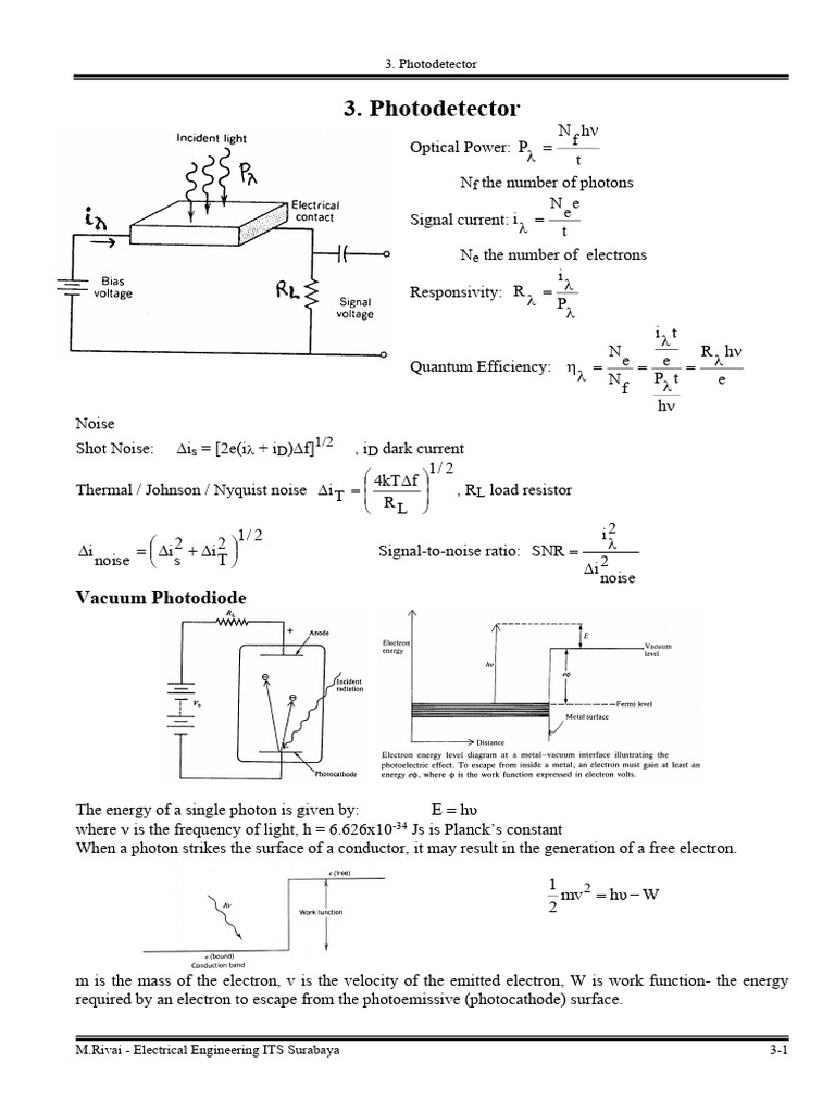 Photodetector PDF