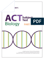 New Biology Booklet ACT