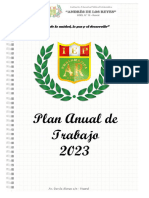 Plan Anual de Trabajo 2023 Ar