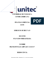 EJERCICIO DE TIR y VAN - Frank - Arévalo - 11243137