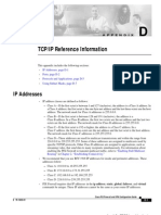 TCPIP Reference Information