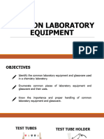 Common Laboratory Equipment