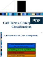 Cost Concepts Chapter 2