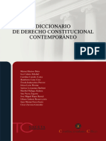 Diccionario de Derecho Constitucional Contemporáneo