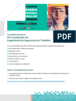 Programa Do Curso - Pós em ENGENHARIA DE SEGURANÇA NO TRABALHO