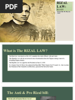 RIzal Law RA1425