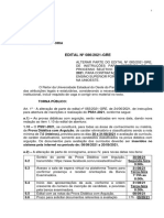 Edital N 086 2021 Gre Altera Data Da Prova e Requisito Da Rea de F Sica