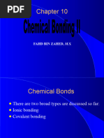 CHE101 ChemicalBondingII FZD