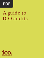 ICO Guide To Data Protection Audits