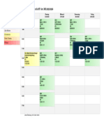 Stundenplan IIT 1. Semester 25.09.-29.09.2023