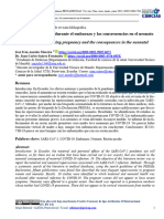 Anzulez Moreira Jose Articulo Covid19 Durante El Embarazo y Las Consecuencias en El Neonato