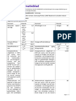 Produkt Daten Blatt 870638