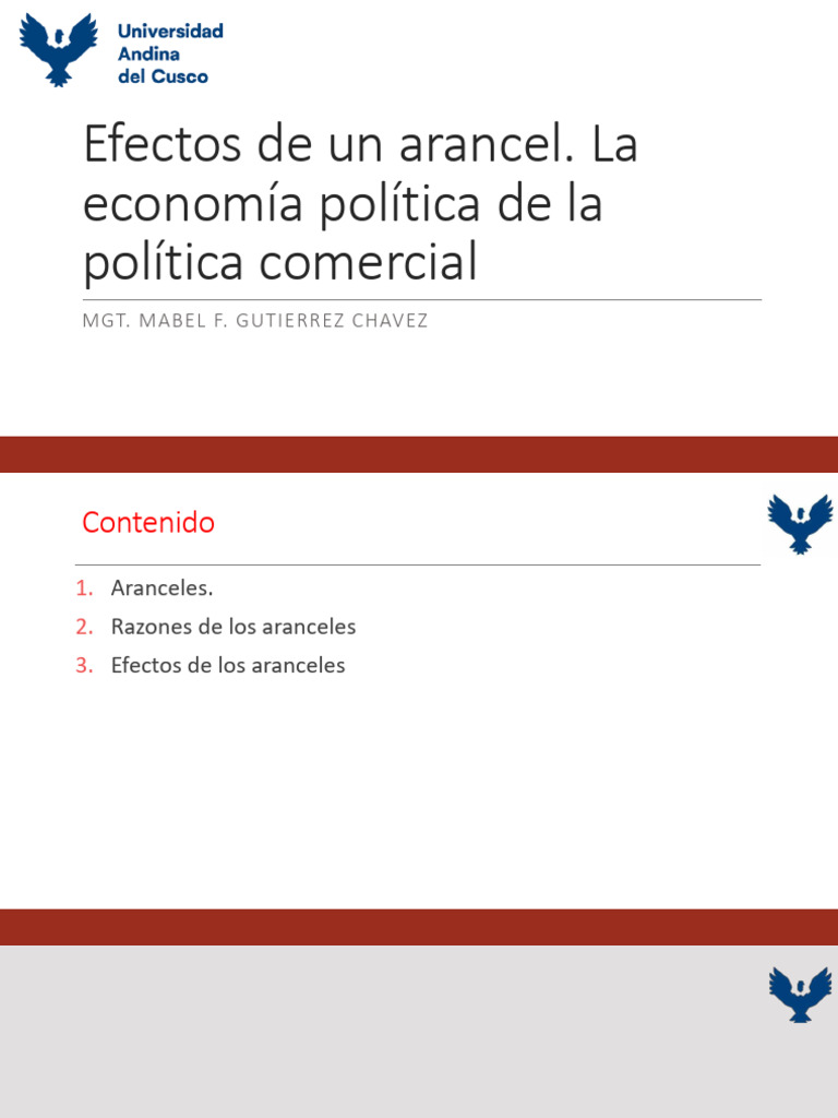Efectos y razones de los aranceles | PDF | Finanzas y dinero