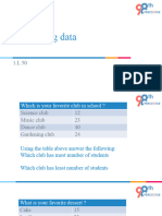 Comparing Data