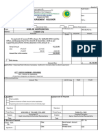 Fai1. DISBURSEMENT VOUCHER 3 COPIES