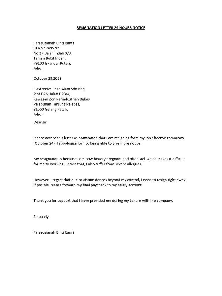resignation-letter-24-hours-notice-pdf