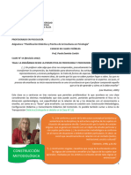 Clase N°13 RELACIÓN Y PROBLEMATIZACIÓN - CONSTRUCCIÓN METODOLÓGICA - CONFIGURACIÓN DIDÁCTICA - CDC