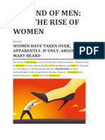 The End of Men and The Rise of Women